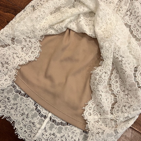 Lulu’s Hot Pink off shoulder deep V cleavage mini dress - Picture 4 of 4